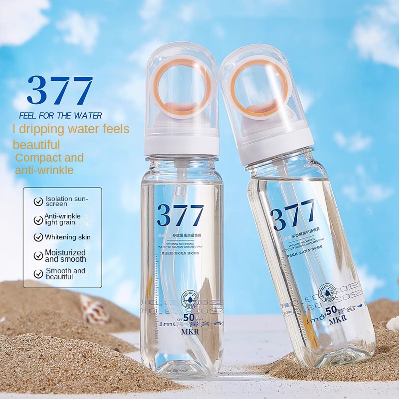 377 Travel-size Sunscreen Spray for Whitening and Anti-wrinkle
