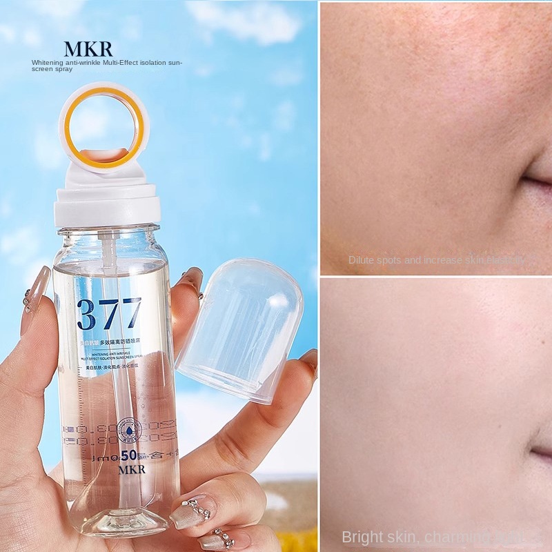 377 Travel-size Sunscreen Spray for Whitening and Anti-wrinkle
