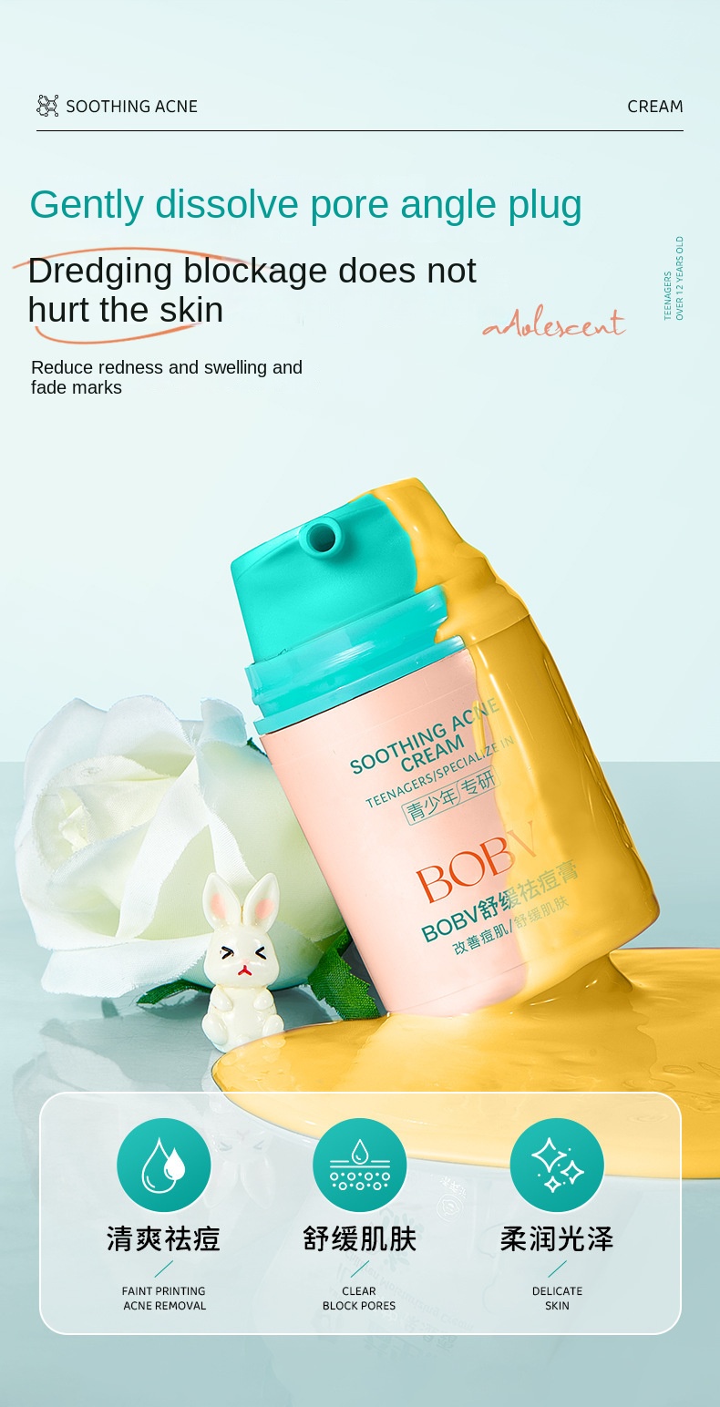 Teenagers' Soothing Acne Cream