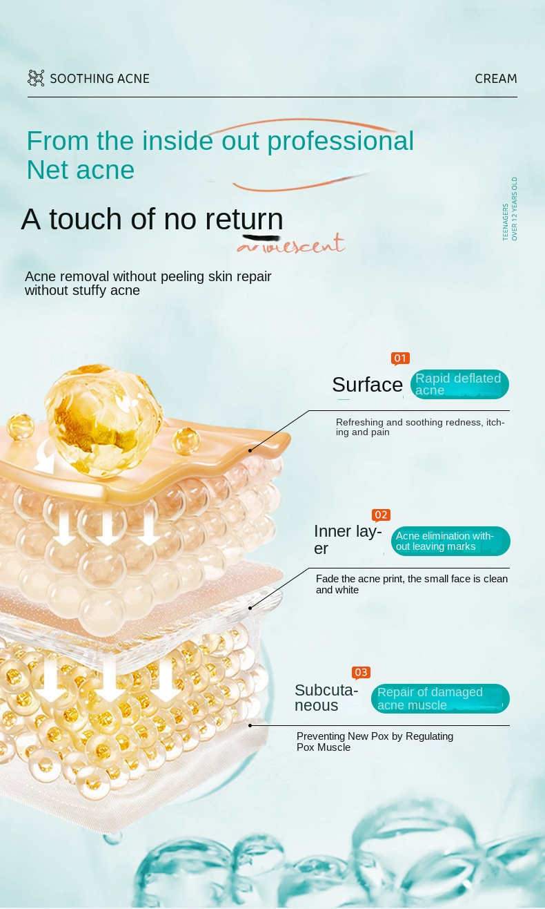 Teenagers' Soothing Acne Cream