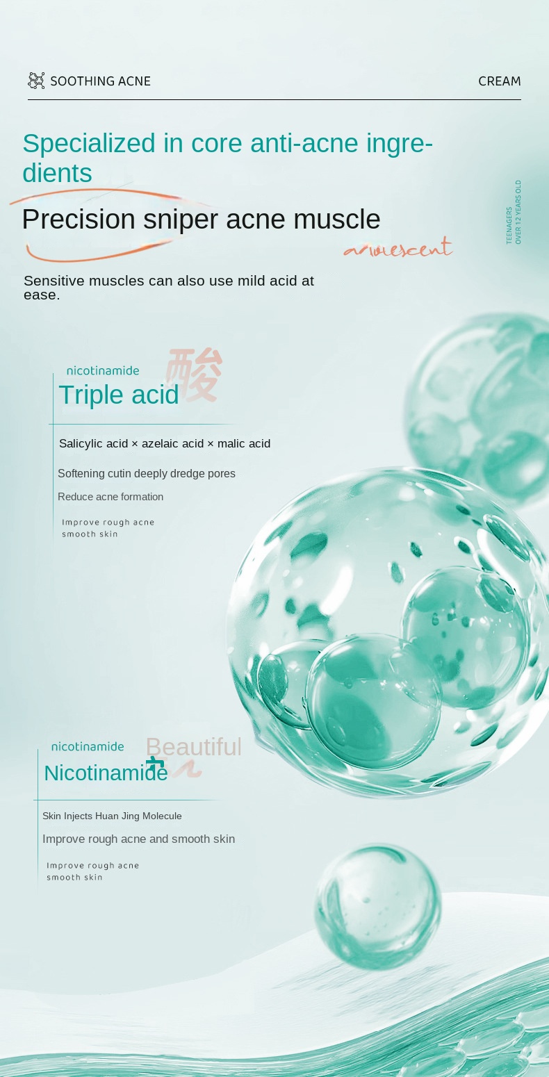 Teenagers' Soothing Acne Cream