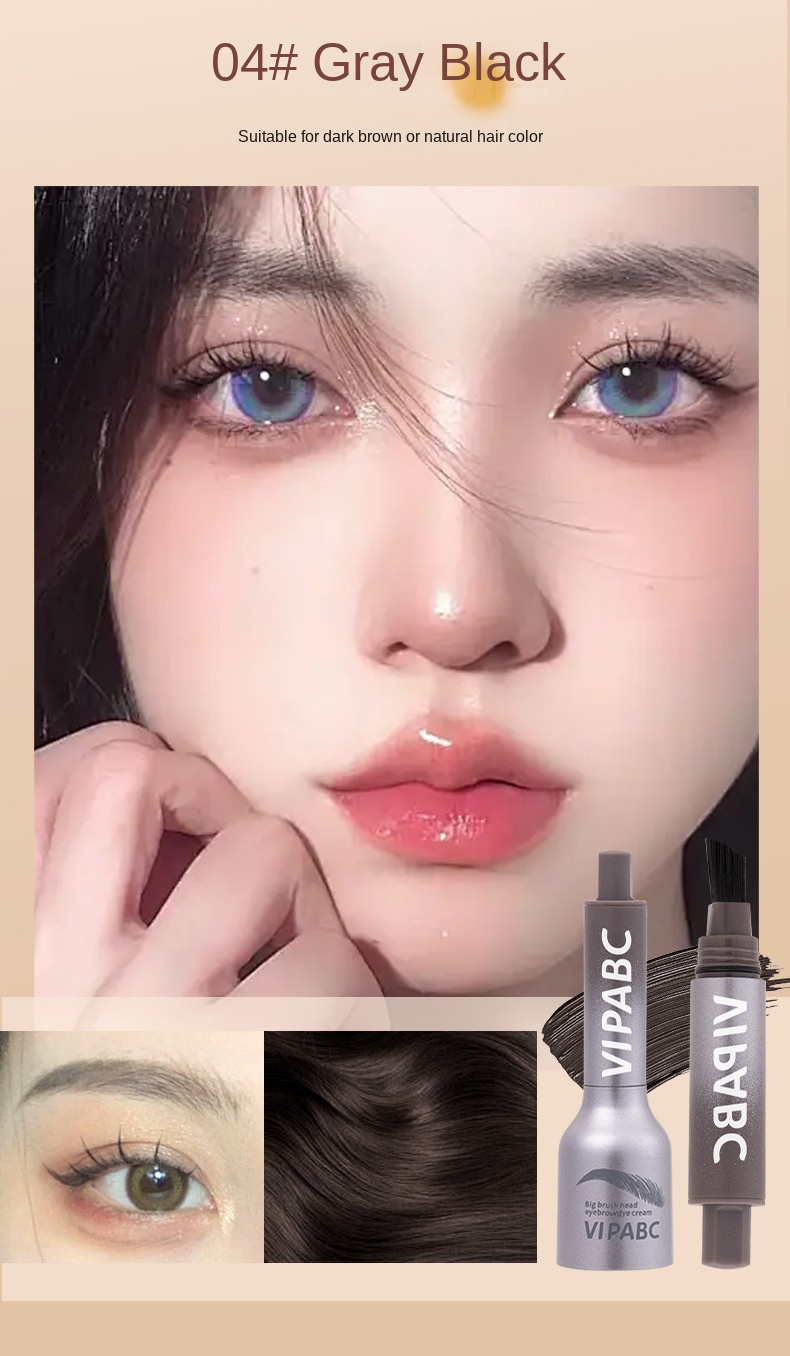 Press Air Cushion Dual - Purpose Eyebrow Pen