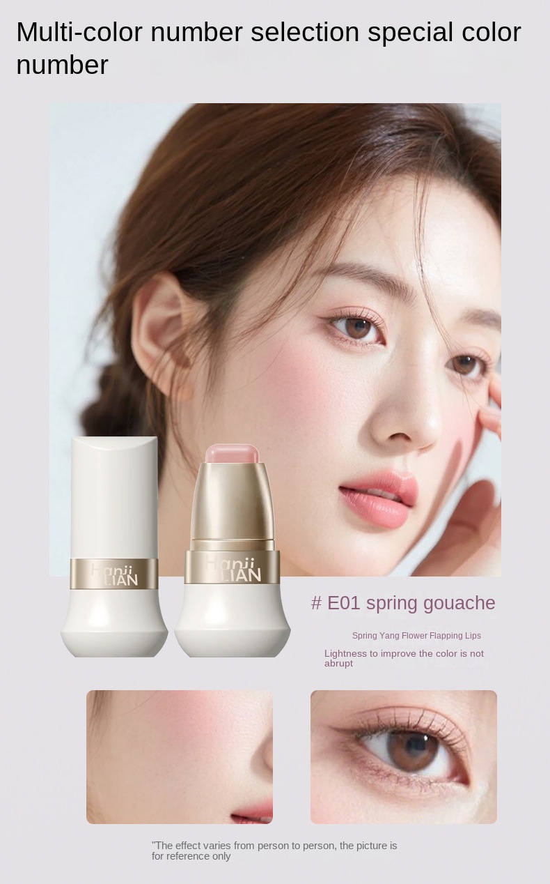 Versatile Makeup Stick for Lips, Cheeks & Eyes