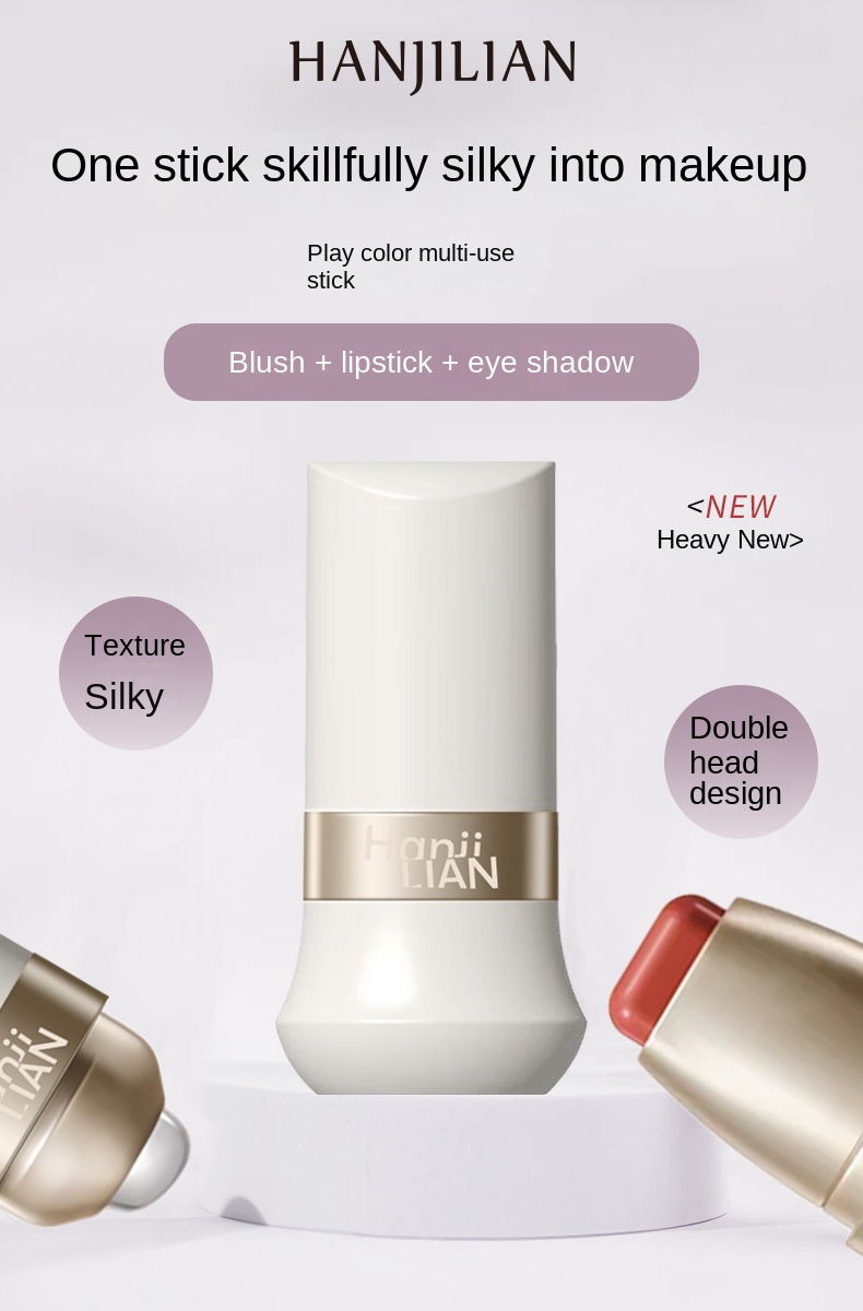 Versatile Makeup Stick for Lips, Cheeks & Eyes