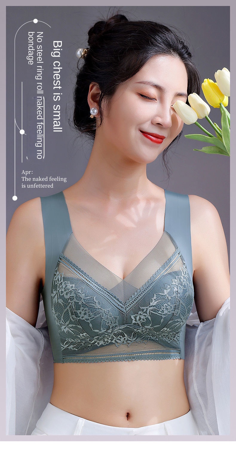 Women's Seamless Wirefree Bra for Large Breasts