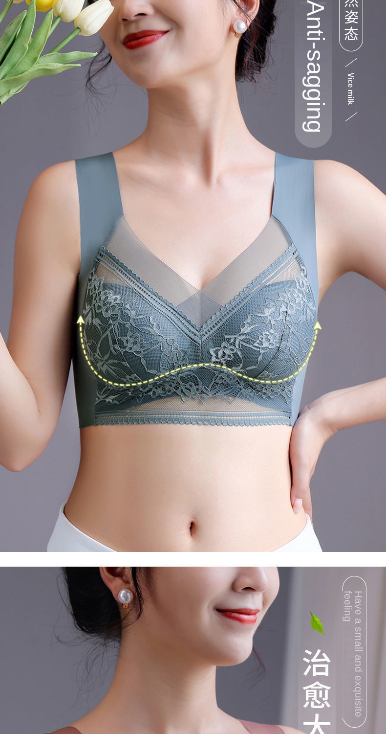Women's Seamless Wirefree Bra for Large Breasts