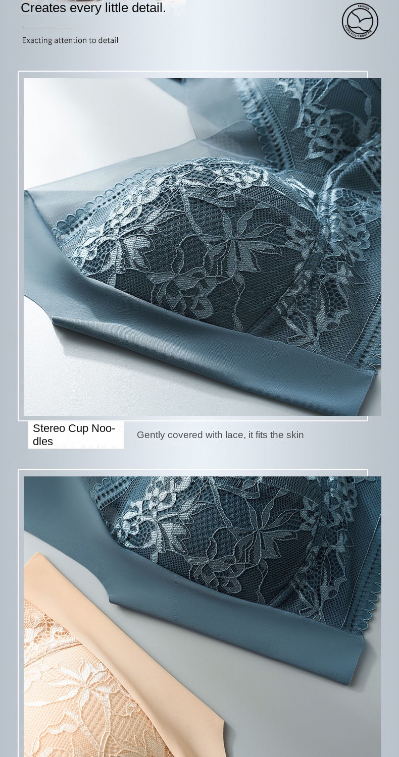 Women's Seamless Wirefree Bra for Large Breasts