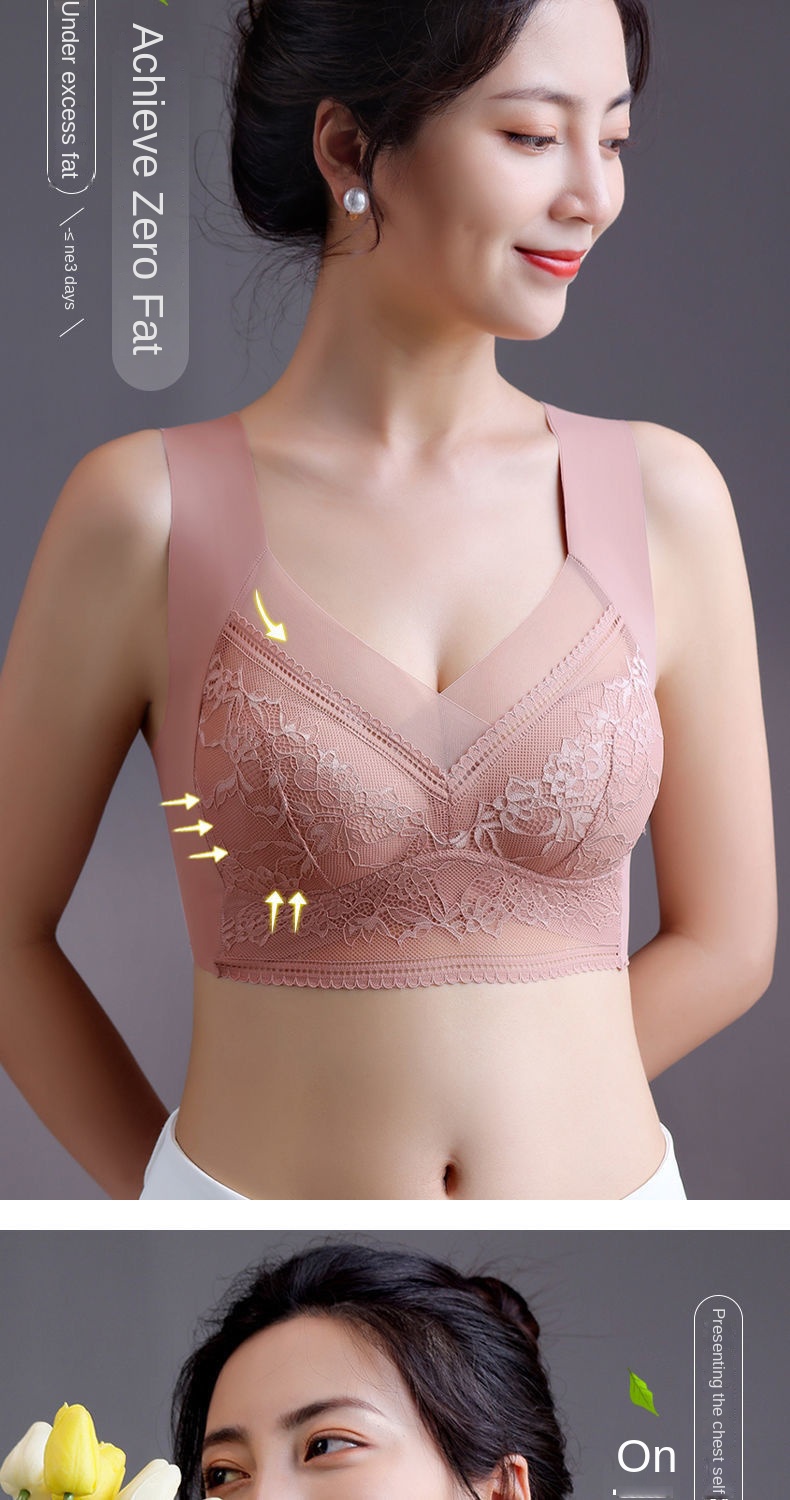 Women's Seamless Wirefree Bra for Large Breasts