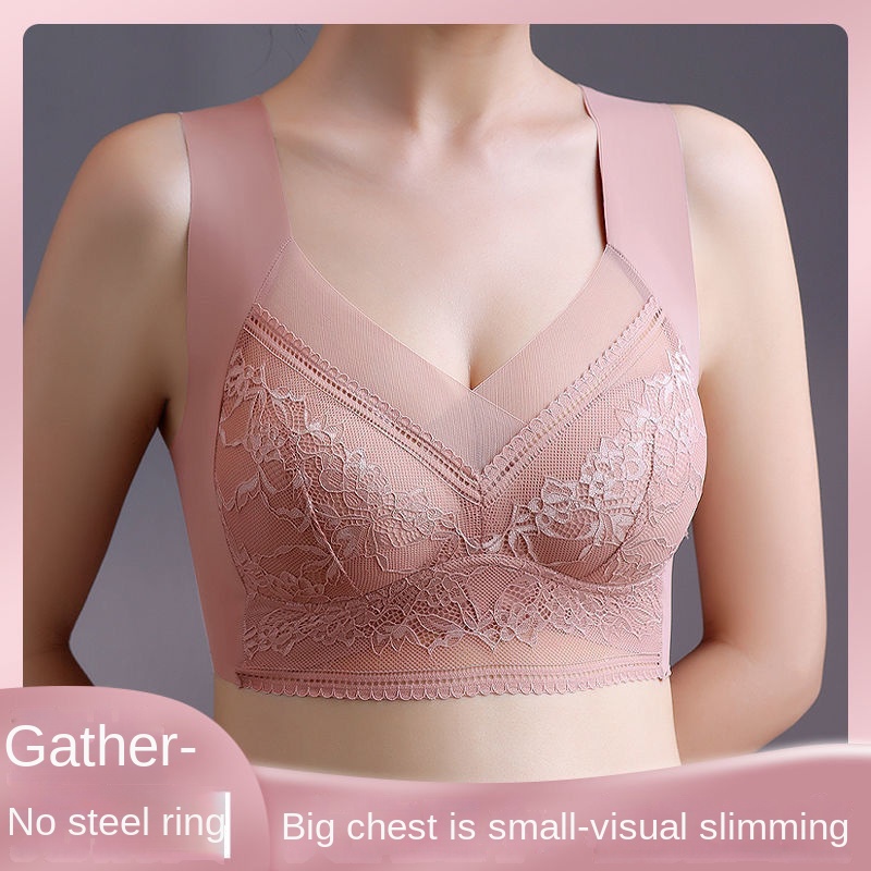 Women's Seamless Wirefree Bra for Large Breasts