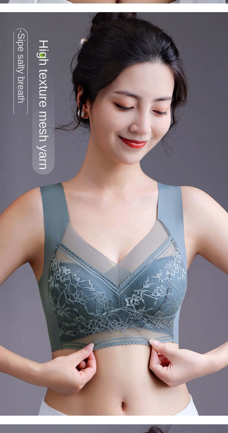 Women's Seamless Wirefree Bra for Large Breasts