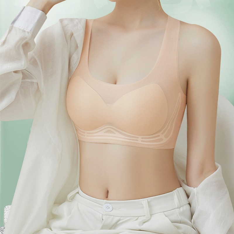 Ladies' Ultra-thin Jelly Support Cool Sensation Bra