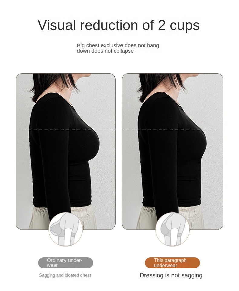 High Elasticity Small-Boob Effect Bra with Bunny Ears