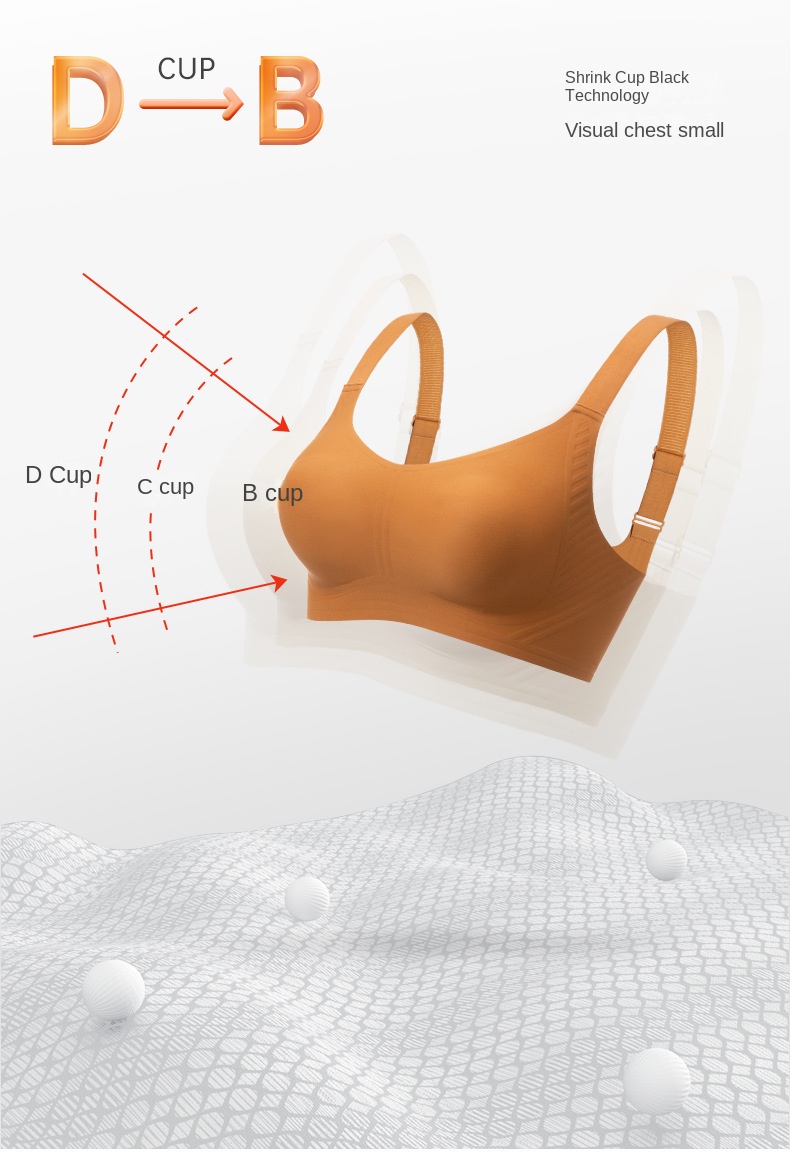 High Elasticity Small-Boob Effect Bra with Bunny Ears