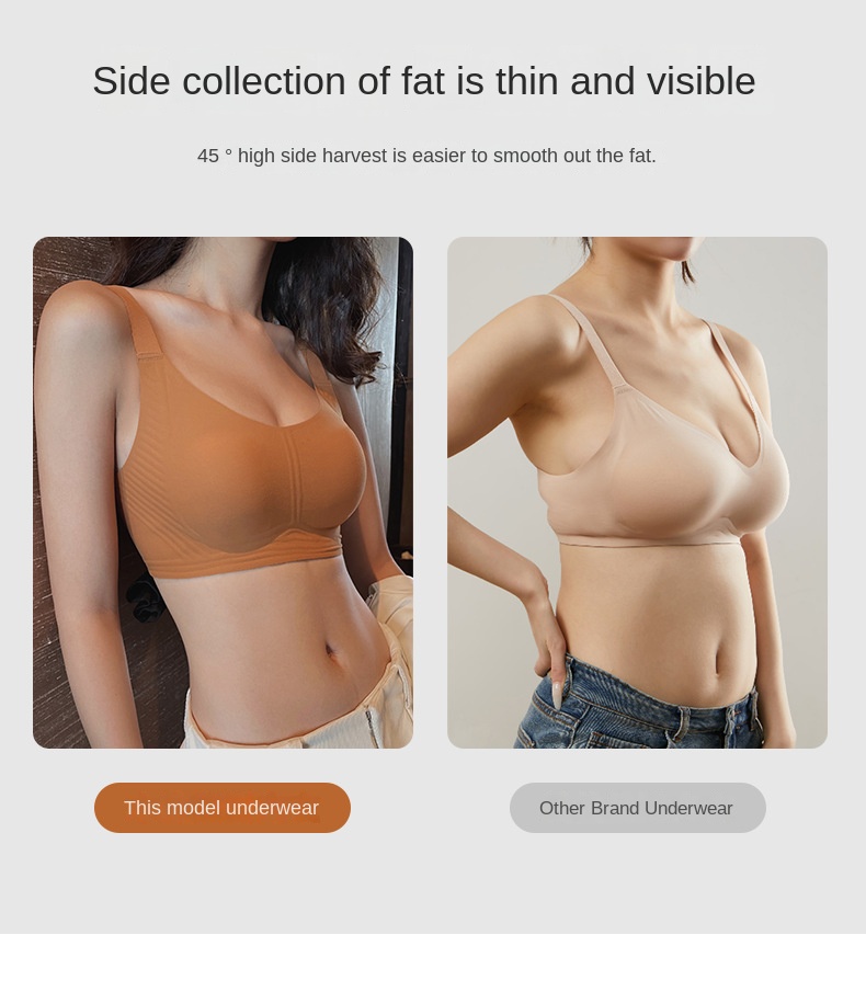 High Elasticity Small-Boob Effect Bra with Bunny Ears