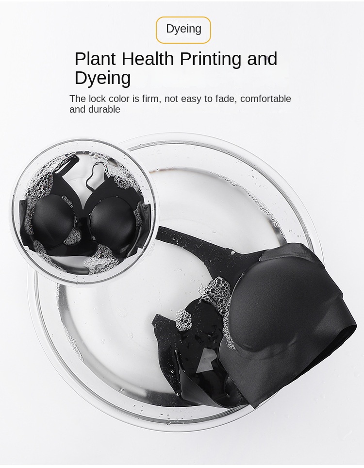 Women's Latex Wireless Bra for Small Breasts