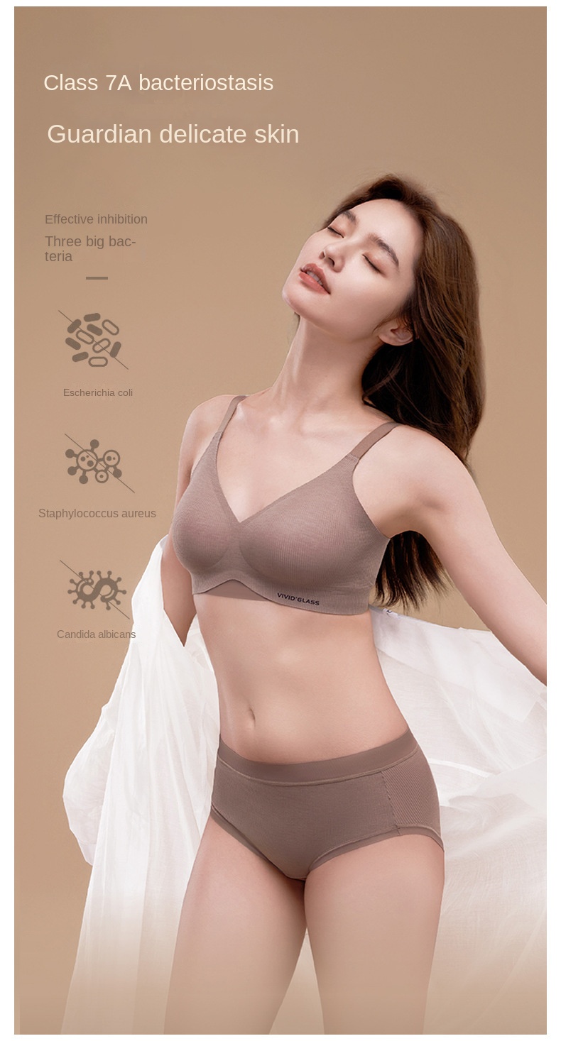 Camellia Oil Heating & Antibacterial Bra