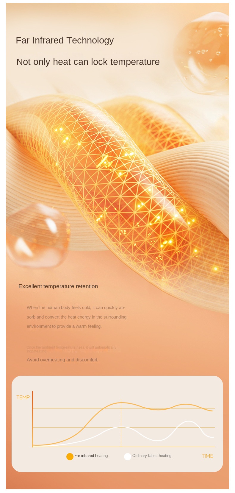 Camellia Oil Heating & Antibacterial Bra