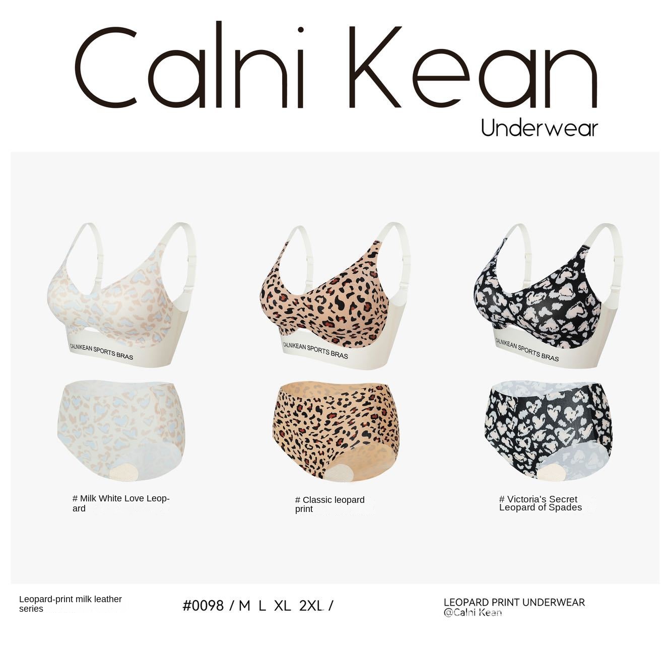 Leopard Print Comfortable Push-up Bra
