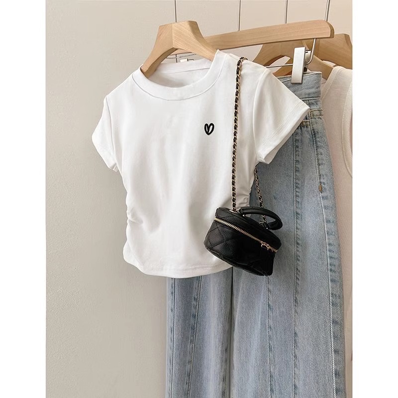 Plus Size Korean Cotton T Shirt for Women
