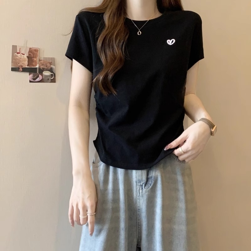 Plus Size Korean Cotton T Shirt for Women