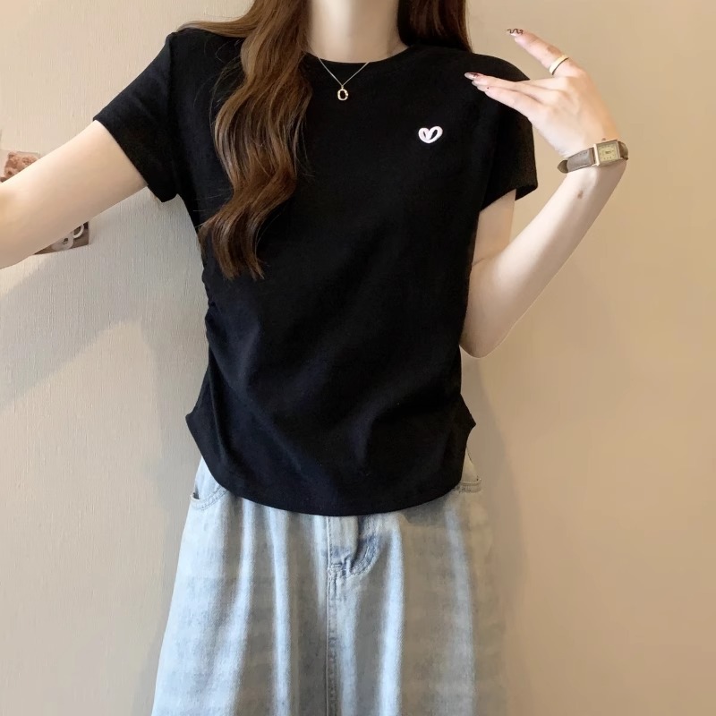Plus Size Korean Cotton T Shirt for Women