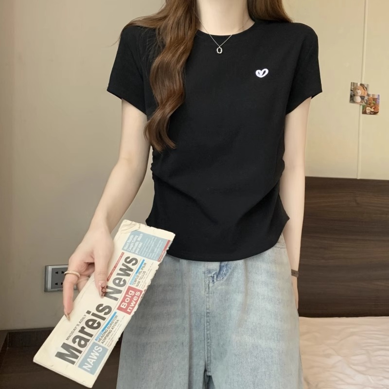 Plus Size Korean Cotton T Shirt for Women