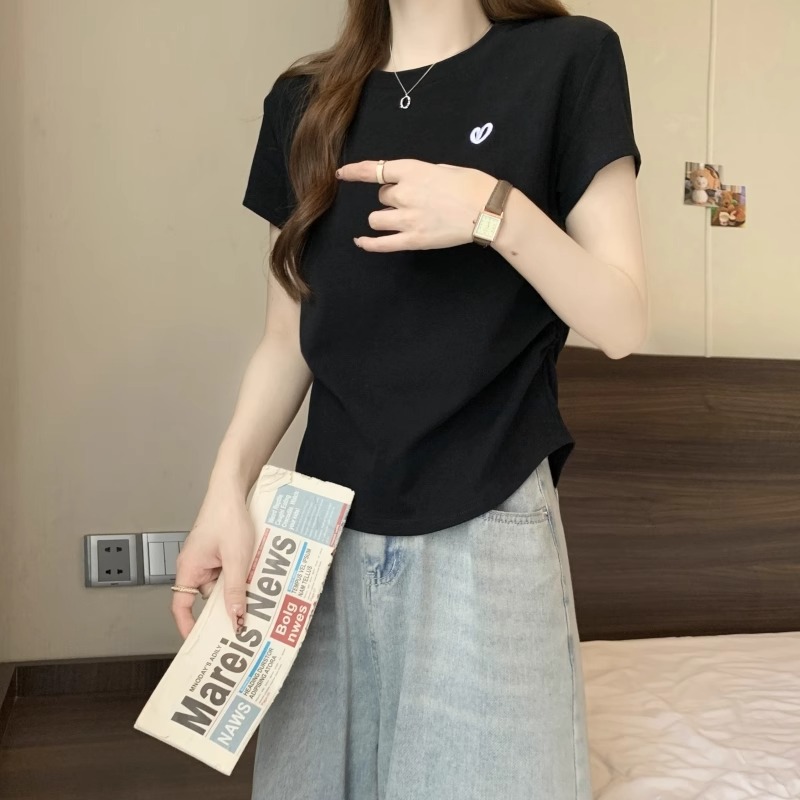 Plus Size Korean Cotton T Shirt for Women