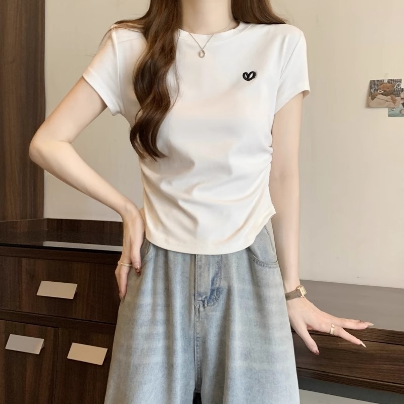 Plus Size Korean Cotton T Shirt for Women