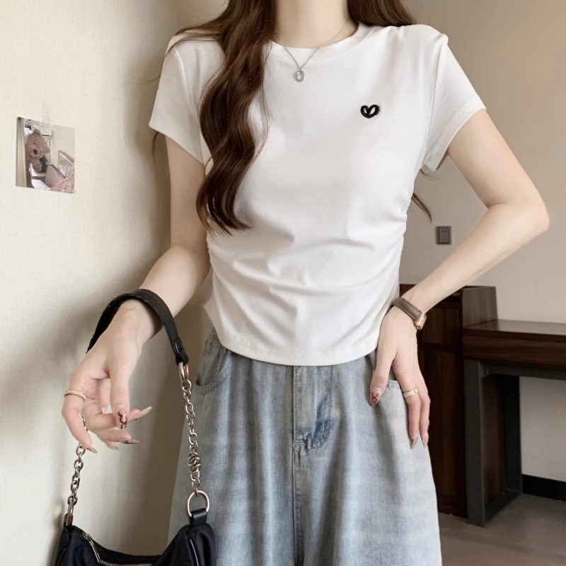 Plus Size Korean Cotton T Shirt for Women