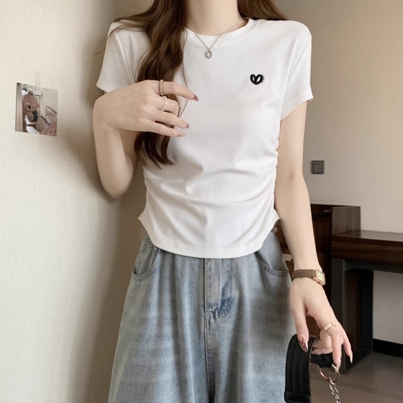 Plus Size Korean Cotton T Shirt for Women