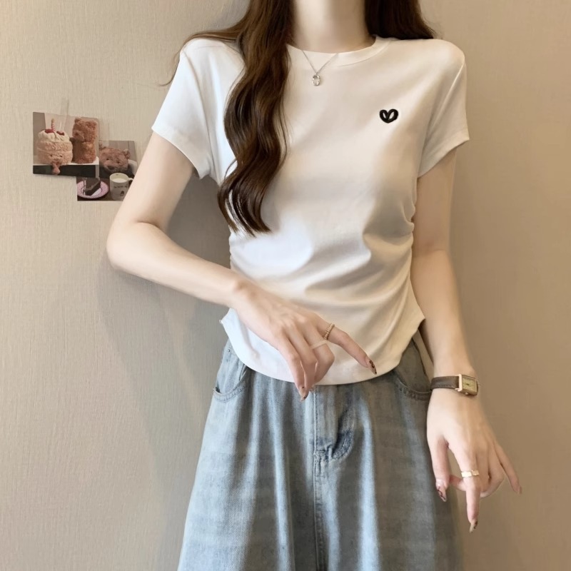 Plus Size Korean Cotton T Shirt for Women