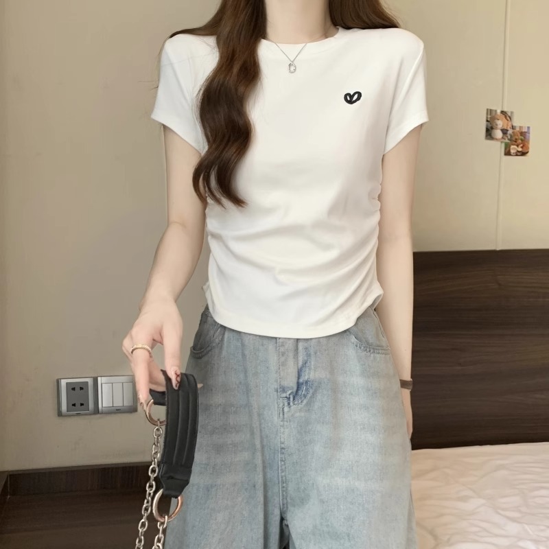 Plus Size Korean Cotton T Shirt for Women