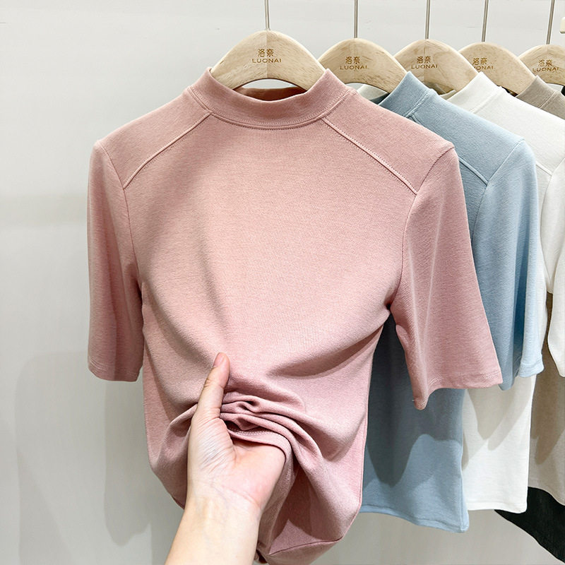 Women's Fall Winter Plus Size 3/4 Sleeve T-Shirt Top