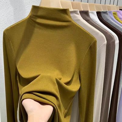 Women's Autumn Winter Flattering Long Sleeve Thermal Top