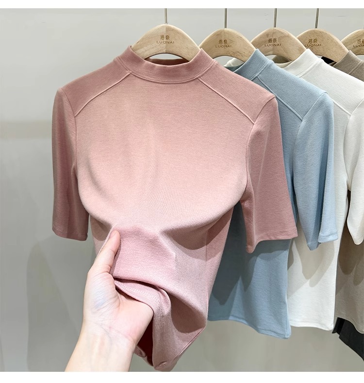 Women's Fall Winter Plus Size 3/4 Sleeve T-Shirt Top