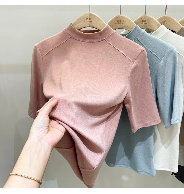 Women's Fall Winter Plus Size 3/4 Sleeve T-Shirt Top