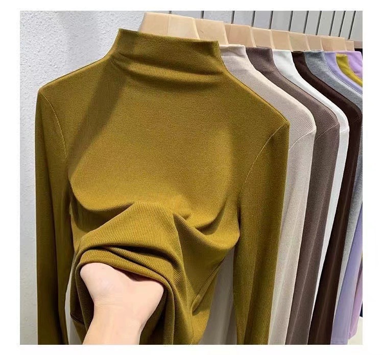 Women's Autumn Winter Flattering Long Sleeve Thermal Top