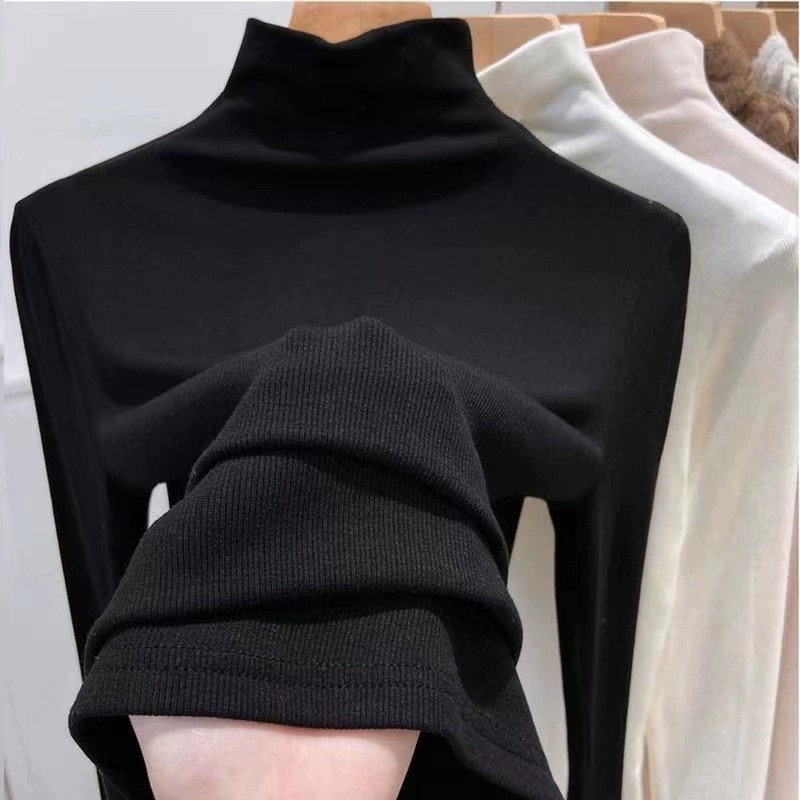 Women's Autumn Winter Flattering Long Sleeve Thermal Top