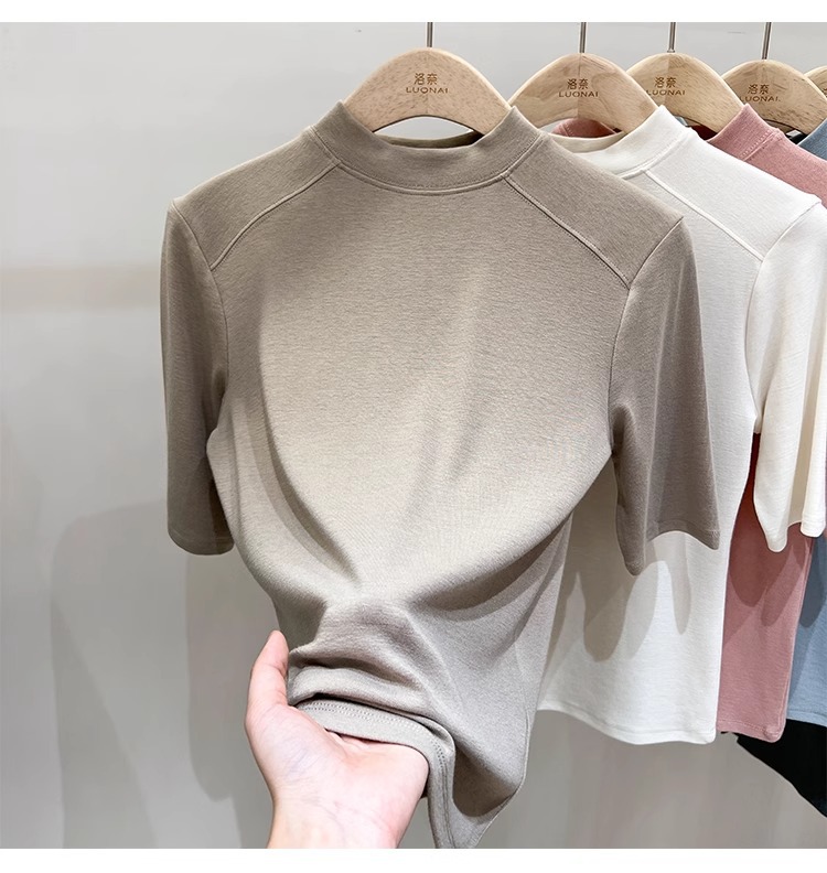 Women's Fall Winter Plus Size 3/4 Sleeve T-Shirt Top
