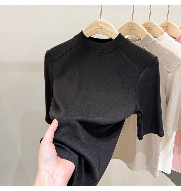 Women's Fall Winter Plus Size 3/4 Sleeve T-Shirt Top