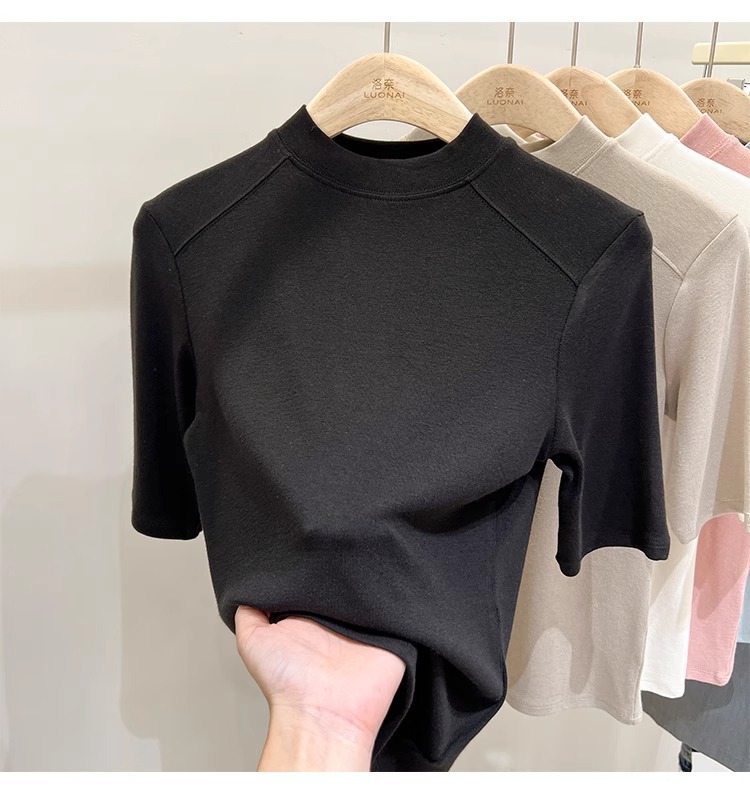 Women's Fall Winter Plus Size 3/4 Sleeve T-Shirt Top