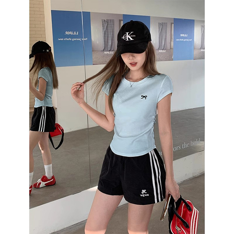 Cotton Plus Size Women's Summer Short Sleeve T-Shirt