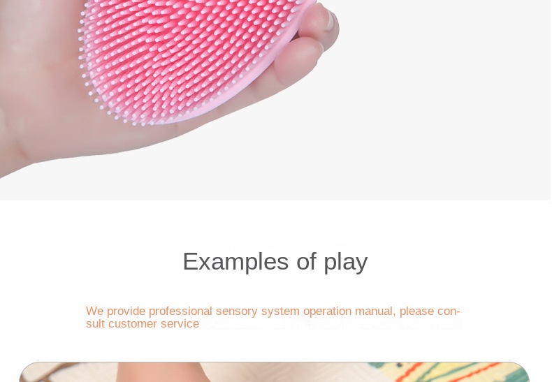Kids Sensory Training Touch Brush and Massage Ball Toy