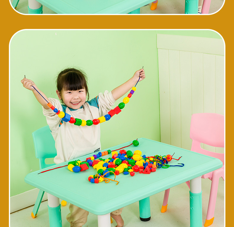 Kids Bead Stringing Sensory Training Toys