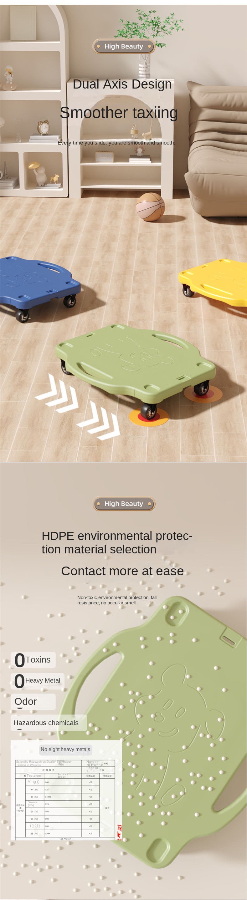 Kids Sensory Training Balance Scooter