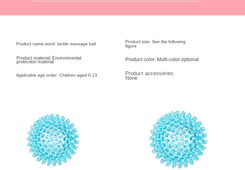 Tactile Massage Ball for Kids