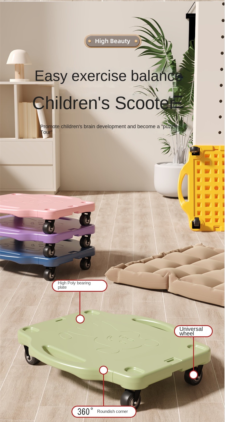 Kids Sensory Training Balance Scooter