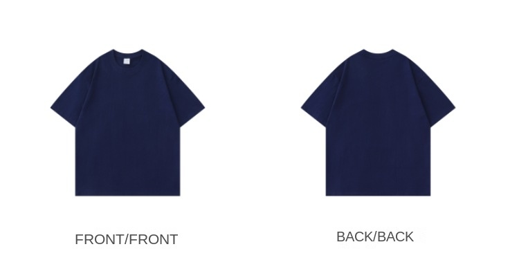 Men's 400g Pure Cotton Heavyweight Crew Neck T-Shirt