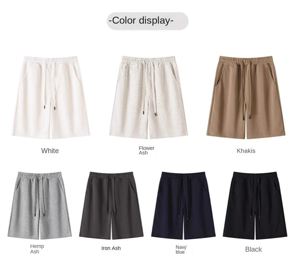 Men's Summer Retro Heavyweight Relaxed Shorts