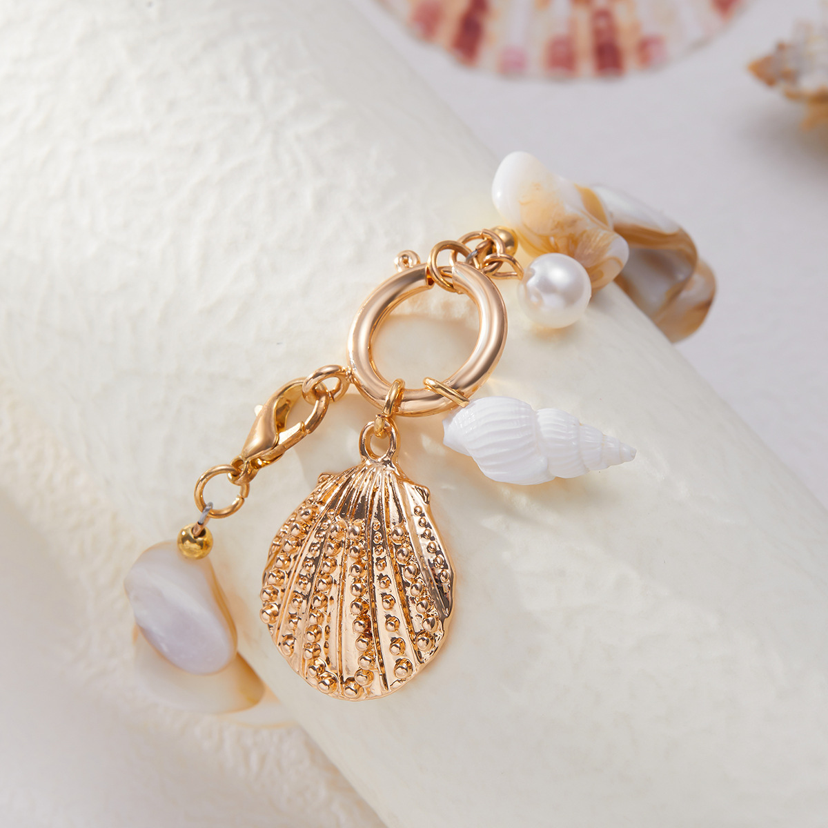 Boho Shell Pearl Jewelry Set